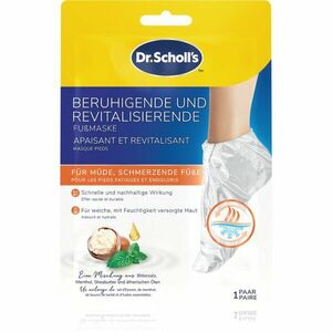 Scholl Pedimask™ Soothing & Revitalizing osvěžující a zklidňující maska na unavené nohy 1 pár obraz