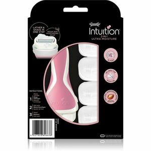 Wilkinson Sword Intuition 2in1 Ultra Moisture Razor holicí strojek + náhradní hlavice 5 ks obraz