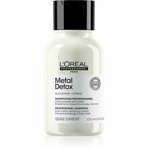 L’Oréal Professionnel Serie Expert Metal Detox hloubkově čisticí šampon pro barvené a poškozené vlasy 100 ml obraz