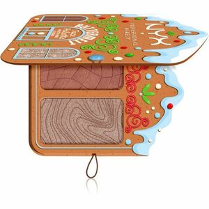 NYX Professional Makeup Gingerbaddie Land Buttermelt paletka rozjasňovačů a tvářenek odstín Deep 1 ks obraz