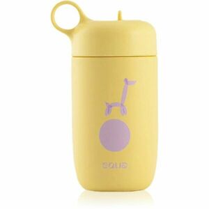 Equa Kids nerezová láhev na vodu pro děti Giraffe 400 ml obraz