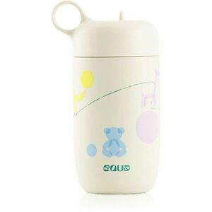 Equa Kids nerezová láhev na vodu pro děti Bounce Yard 400 ml obraz