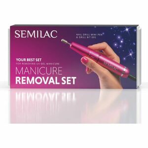Semilac Set Manicure Removal bruska na nehty s příslušenstvím obraz