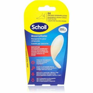 Scholl Dr. Scholl's Blister Plasters voděodolná náplast na puchýře na patách 5 ks obraz
