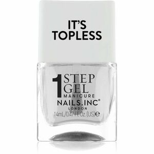 Nails Inc. It’s Topless gelový lak na nehty pro dlouhotrvající efekt odstín Mia 14 ml obraz