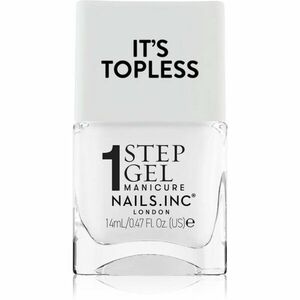 Nails Inc. It’s Topless gelový lak na nehty pro dlouhotrvající efekt odstín Reese 14 ml obraz