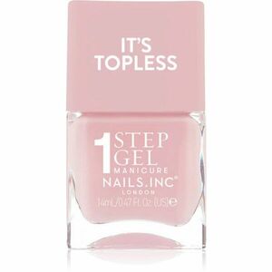 Nails Inc. It’s Topless gelový lak na nehty pro dlouhotrvající efekt odstín Florence 14 ml obraz