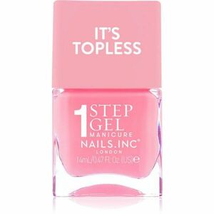 Nails Inc. It’s Topless gelový lak na nehty pro dlouhotrvající efekt odstín Allegra 14 ml obraz