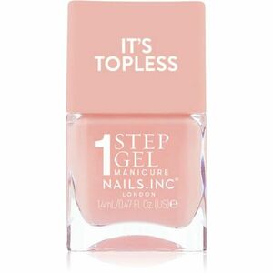 Nails Inc. It’s Topless gelový lak na nehty pro dlouhotrvající efekt odstín Trinny 14 ml obraz