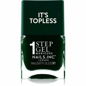 Nails Inc. It’s Topless gelový lak na nehty pro dlouhotrvající efekt odstín Jasmine 14 ml obraz