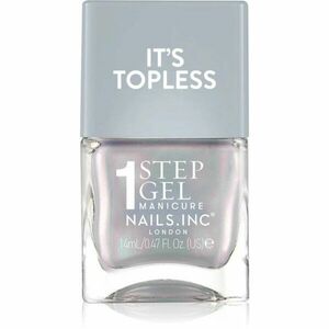 Nails Inc. It’s Topless gelový lak na nehty pro dlouhotrvající efekt odstín Elle 14 ml obraz