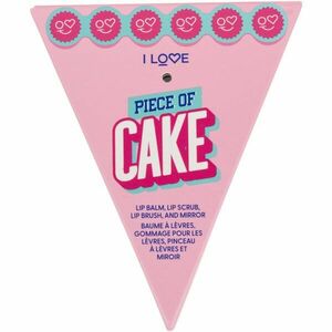 I Love Piece of Cake dárková sada na rty obraz