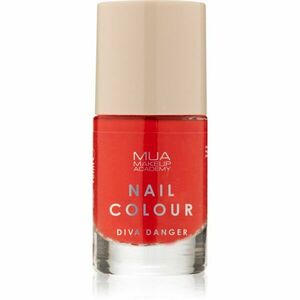 MUA Makeup Academy Nail Colour lak na nehty odstín Diva Danger 10 ml obraz