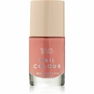 MUA Makeup Academy Nail Colour lak na nehty odstín Watermelon Sorbet 10 ml obraz