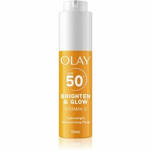 Olay Vitamin C Brighten & Glow hydratační fluid s niacinamidem SPF 50+ 50 ml obraz