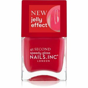 Nails Inc. 45 Second Speedy Gloss rychleschnoucí lak na nehty odstín Aria 14 ml obraz