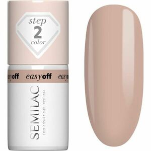 Semilac Easy Off Step 2 gelový lak na nehty s použitím UV/LED lampy odstín Caffe Frappe 7 ml obraz