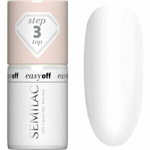 Semilac Easy Off Step 3 gelový vrchní lak na nehty 7 ml obraz