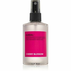KUNDAL Pure Moist Body Mist Cherry Blossom hydratační tělový sprej se zklidňujícím účinkem 128 ml obraz