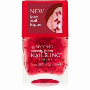Nails Inc. 45 Second Speedy Gloss rychleschnoucí lak na nehty odstín Bonnie 14 ml obraz