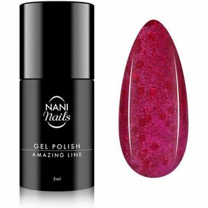 NaniNails NANI Amazing Line gelový lak na nehty odstín Crimson Confetti 5 ml obraz