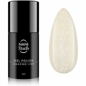 NaniNails NANI Amazing Line gelový lak na nehty odstín Ivory Shimmer 5 ml obraz