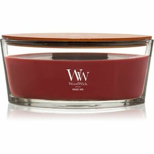 Woodwick Opulent Wood Rouge Oud vonná svíčka s dřevěným knotem 453.6 g obraz