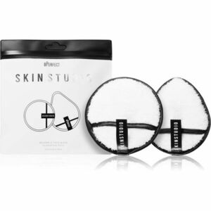BPerfect Skin Studio Face & Eye Makeup Cleansing 2 Pads pratelné odličovací tampony 2 ks obraz
