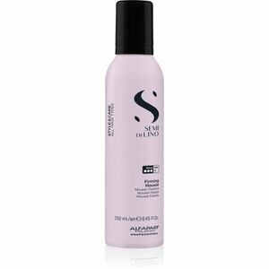 Alfaparf Milano Semi di Lino Style&Care Firming mousse silně fixační pěna na vlasy 250 ml obraz