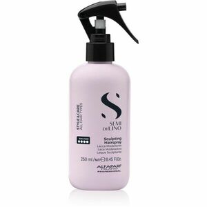 Alfaparf Milano Semi di Lino Style&Care Sculpting hairspay lak na vlasy se silnou fixací 250 ml obraz