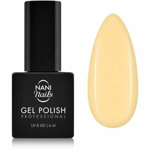 NaniNails NANI Professional gelový lak na nehty odstín Vanilla Pudding 6 ml obraz