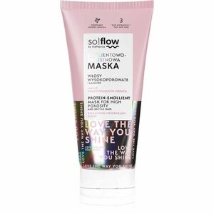 so!flow High Porosity Hair Protein-Emollient Mask posilující maska pro lámavé a namáhané vlasy 200 ml obraz