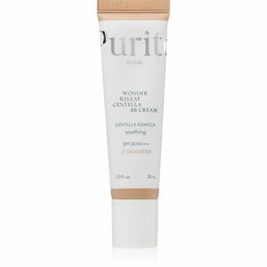 Purito Wonder Releaf Centella BB Cream rozjasňující BB krém se zklidňujícím účinkem odstín 27 Sand Beige 30 ml obraz