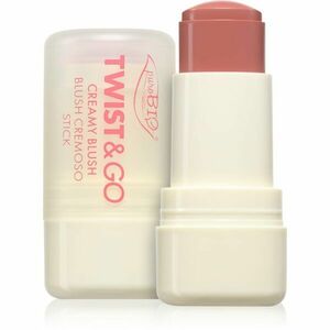 puroBIO Cosmetics Twist&Go krémová tvářenka v tyčince odstín 03 Macaron 5 g obraz