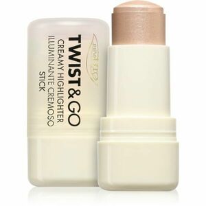 puroBIO Cosmetics Twist&Go krémový rozjasňovač v tyčince odstín 01 Sparkling Wine 5 g obraz