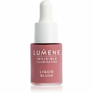 Lumene Invisible Illumination tekutá tvářenka pro rozjasnění pleti odstín Arctuc Rose 15 ml obraz