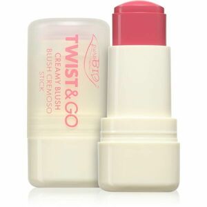 puroBIO Cosmetics Twist&Go krémová tvářenka v tyčince odstín 04 Strawberry 5 g obraz