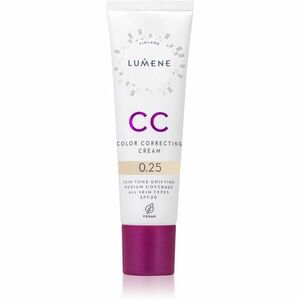 Lumene CC Color Correcting Cream CC krém pro jednotný tón pleti SPF 20 odstín 0.25 (Neutral) 30 ml obraz