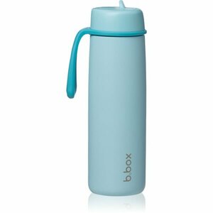 B.Box Stainless Steel Thermos Bottle termoláhev s brčkem Lagoon 690 ml obraz
