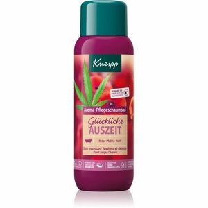 Kneipp Glückliche Auszeit pěna do koupele Red Poppy and Cannabis 400 ml obraz