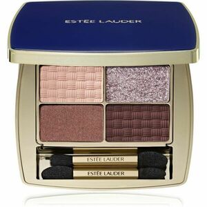 Estée Lauder Pure Color The Essential Eyeshadow Quad paletka očních stínů s aplikátorem odstín Power Brunch 4 g obraz