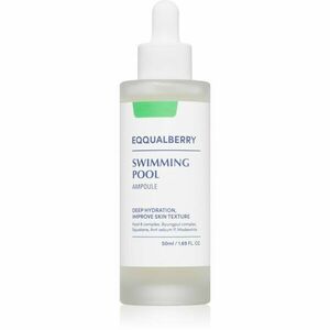EQQUALBERRY Swimming Pool Ampoule intenzivně hydratační sérum se zklidňujícím účinkem 50 ml obraz