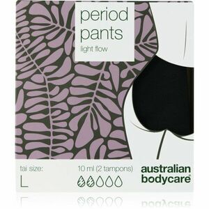 Australian Bodycare Period Pants menstruační kalhotky pro slabou menstruaci velikost L 1 ks obraz