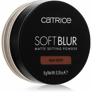 Catrice Soft Blur Matte Setting Powder sypký fixační pudr odstín 060 Deep 8 g obraz