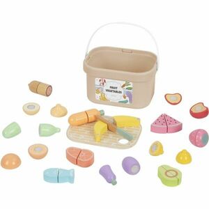 eliNeli Fruit Vegetables sada hraček ze dřeva 1 ks obraz