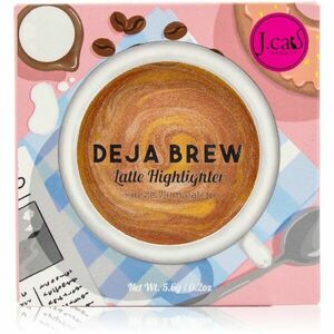 J.Cat Beauty Deja Brew rozjasňovač odstín 101 Cafe Elevation 5.6 g obraz