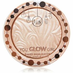 J.Cat Beauty You Glow Girl zapečený rozjasňovač odstín 111 Seaside Frost 8.5 g obraz