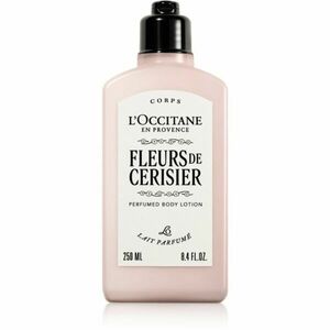 L’Occitane Fleurs de Cerisier Perfumed Body Lotion tělové mléko s parfemací třešňový květ 250 ml obraz