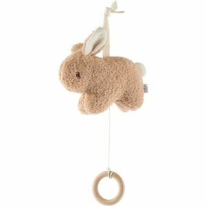 Bieco Musical Toy Bunny Fine kontrastní závěsná hračka s melodií 1 ks obraz