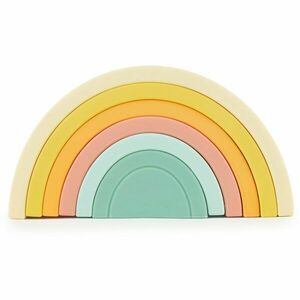 Bieco Silicone Rainbow skládací duha 12 m+ Tropical Vibes 6 ks obraz